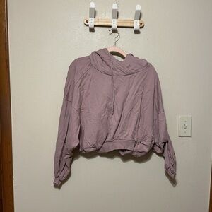 YFB YOUNG FABULOUS and BROKE Soft Fleece Dolman Sleeve Mauve Hoodie‎